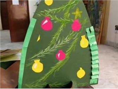 «شجرة الكريسماس».. ورشة فنية داخل قصر ثقافة المنيا