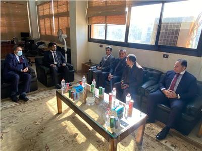 وزير الطاقة اليمني يزور مركز تدريب «كهرباء جنوب القاهرة» بالمقطم