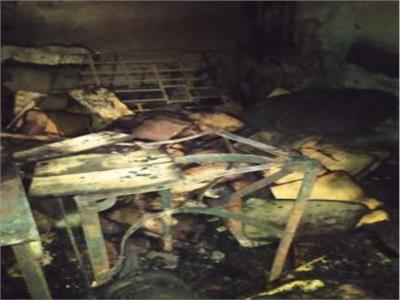 صور| السيطرة على حريق بورشة أثاث مكتبي في شلقان بالقليوبية