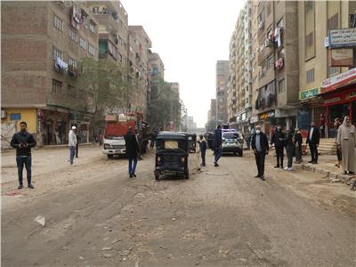 محافظ الجيزة يطلق إشارة بدء تطوير شارع عثمان محرم حتى الدائري
