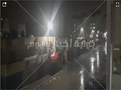 أمطار غزيرة بمدن السلوم وسيدى برانى ومرسى مطروح | فيديو
