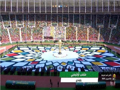 شاهد.. أسد داخل ملعب أولمبي في افتتاح أمم إفريقيا 2021