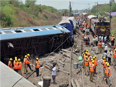 ارتفاع ضحايا حادث قطار الهند لـ 46 قتيلًا ومصابًا