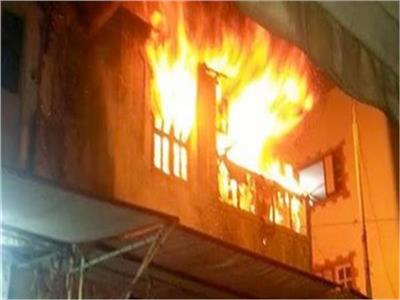 إخماد حريق هائل داخل شقة سكنية بالشيخ زايد