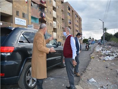 إحالة مسئول النظافة بمدينة قها بالقليوبية للتحقيق بسبب القمامة