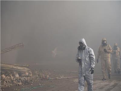 السعودية.. حريق بالمنطقة الصناعية في الرياض | صور