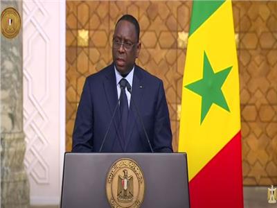 الرئيس السنغالي: اتفاقية مع مصر في مجال الطيران المدني لتيسير الانتقال بين الدولتين