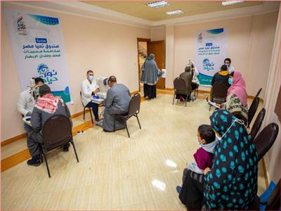 تحيا مصر: «نور حياة» قدمت الخدمة الطبية إلى 18000 مواطن خلال يناير
