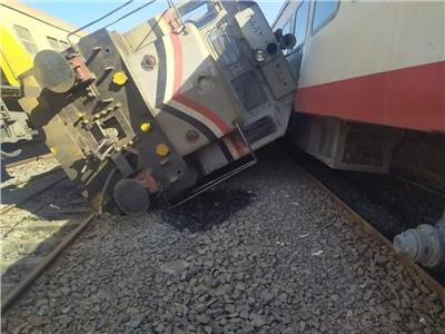 خروج قطار دمياط عن القضبان.. ومصدر بالسكة الحديد: «لا إصابات» 