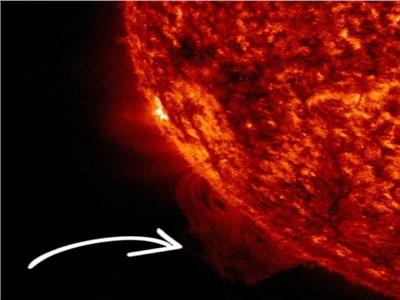 شواظ ضخم على الشمس يكفي لاحتواء 30 كوكب بحجم الأرض