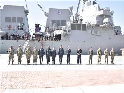 انطلاق فعاليات التدريب البحري الدولي "IMX- CE22" بنطاق الأسطول الجنوبي بالبحر الأحمر.. صور