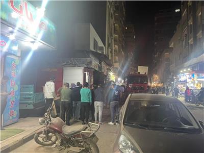نشوب حريق داخل مطعم بمنطقة دار السلام 