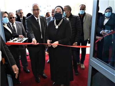 افتتاح المبنى الجديد لمعامل الفحص بهيئة الرقابة على الصادرات بالإسكندرية