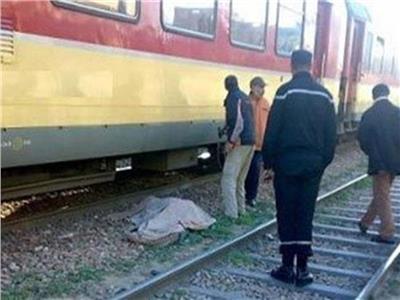 مصرع شخص صدمه قطار بالبدرشين