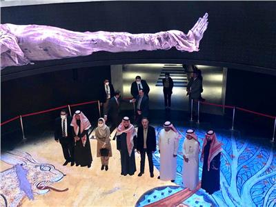 المتحف القومي للحضارة  يستقبل وفدا من الجهاز المركزي للمحاسبات بالسعودية