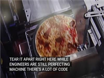 في 3 دقائق.. أسرع آلة لتحضير البيتزا |فيديو   
