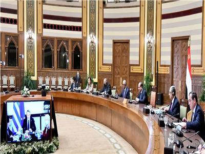 الرئيس السيسي: مصر ستتبنى مقاربة شاملة خلال رئاستها لقمة المناخ | صور