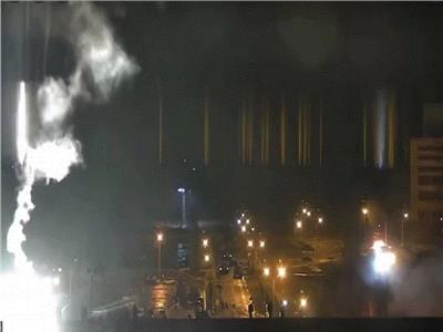 فرنسا: حريق في محطة زابوروجيا النووية لم يسجل تغير في مستويات الاشعاع