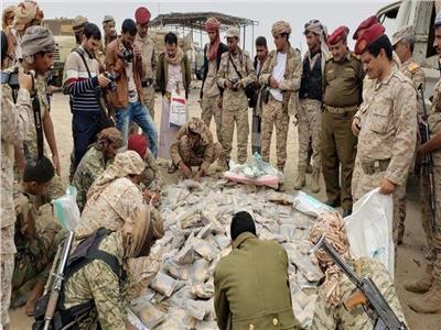 الجيش اليمني يتلف أكثر من ألف طن مخدرات تابعة للحوثيين