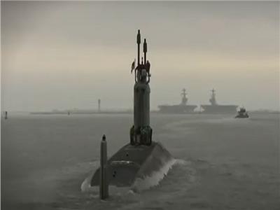سلاح البحرية الأمريكي يحصل على غواصة صاروخية جديدة| فيديو