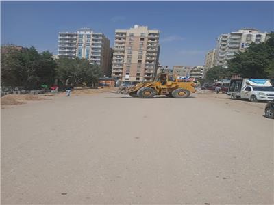 استكمال أعمال التطوير بشارعي «المثلث وصقر قريش» في مدينة نصر| صور
