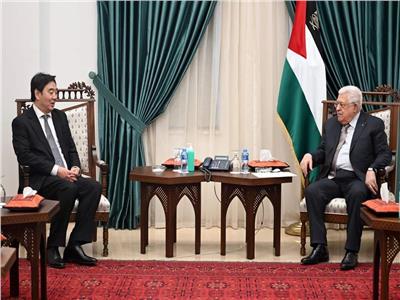 الرئيس الفلسطيني يستقبل المبعوث الصيني الخاص للشرق الأوسط