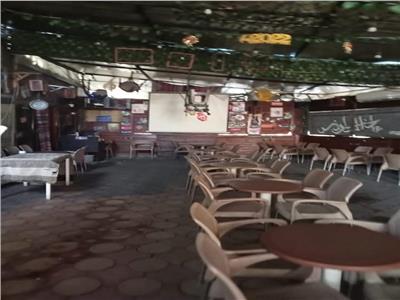  غلق مقهى شهير لإدارته بدون ترخيص بمدينة نصر      