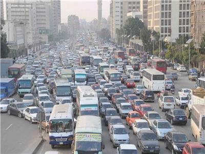 النشرة المرورية | كثافات متوسطة بشوارع وميادين القاهرة والجيزة