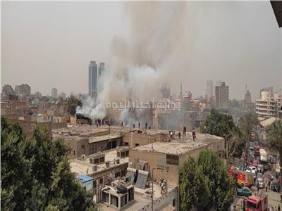 سكان منازل بولاق أبو العلا المحترقة يروون التفاصيل الكاملة للحادث| فيديو وصور