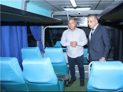 وزير النقل يدشن المرحلة الأولى من خدمات نقل الركاب بسوهاج 