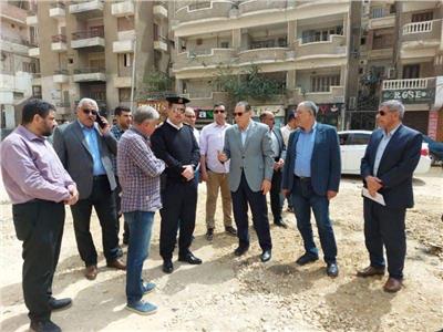 محافظ الشرقية يقرر سرعة الانتهاء من تطوير شارع عمر بن الخطاب