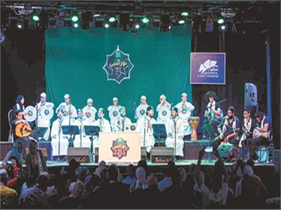 حفل إنشاد ديني لفرقة «نور النبي» في أكتوبر