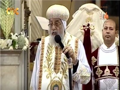 بث مباشر | البابا تواضروس يصلي قداس أحد الشعانين في الإسكندرية