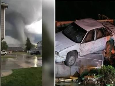 حادث مأسوي .. 3 شباب أمريكان يلقون حتفهم أثناء تتبعهم للإعصار