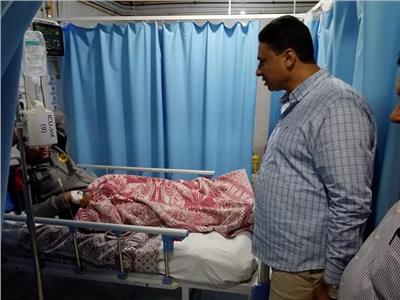 رئيس مدينة الشهداء يتفقد المستشفى المركز و حميات زاوية الناعورة