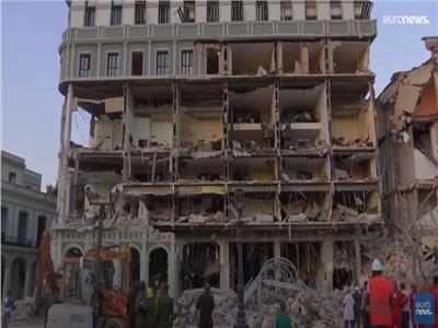 22 قتيلاً في انفجار ضخم هز العاصمة الكوبية هافانا.. فيديو