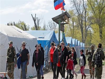 بيهم 32 طفلا .. «دونيتسك» تعلن إجلاء أكثر من 150 مدنيا عن ماريوبول