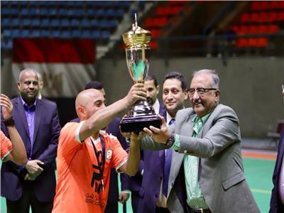 أشرف نصار: الفوز ببطولة كأس مصر للصالات تكليلاً لمجهود الفريق