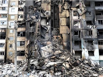 أوكرانيا: القوات الروسية تدمر 86% من المبانى السكنية فى منطقة زيتومير