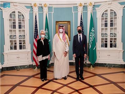 الأمير خالد بن سلمان يبحث مع بلينكن العلاقات الإستراتيجية بين السعودية وأمريكا 