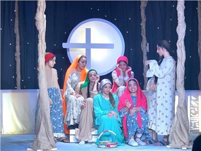 استمرار العرض المسرحي «بر مجد» في فرع ثقافة المنيا