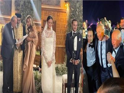 صور| بسيط رغم الثراء.. حفل زفاف نجل نجيب ساويرس
