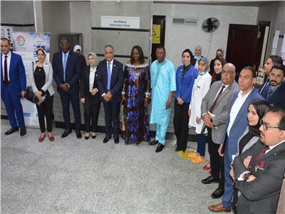 سفيرا السنغال وسيراليون في زيارة ميدانية لمستشفى بطنطا