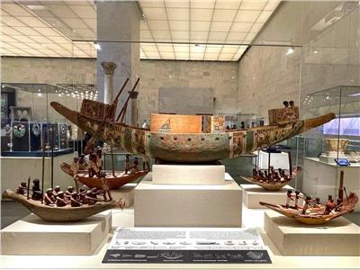 شاهد.. نموذج مركب الملك «امنحتب الثاني» في متحف الحضارة    