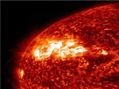 رصد توهج شمسي متوسطة القوة 