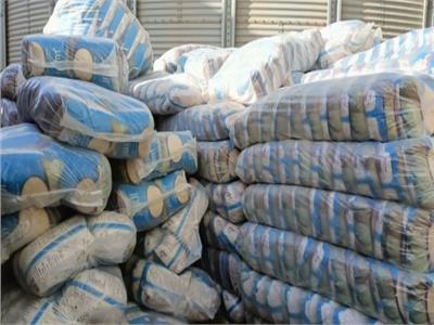 ضبط 4 أطنان أرز فاسد داخل مخزن بمنطقة 15 مايو 