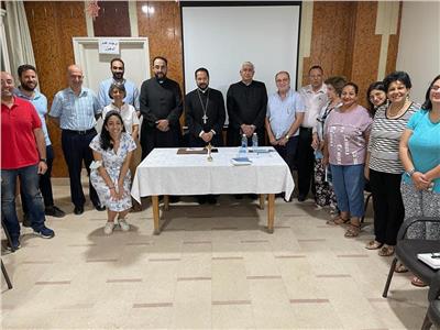 الأنبا باخوم يلتقي أعضاء اللجنة الأسقفية للأنشطة الرسولية