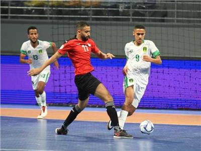 انطلاق مباراة مصر و موريتانيا في ربع نهائي كأس العرب لكرة الصالات .. بث مباشر