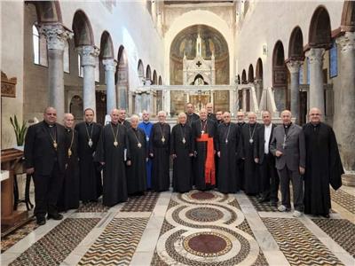البيان الختاميّ لسينودس أساقفة كنيسة الروم الملكيّين الكاثوليك بالمقرّ البطريركيّ في روما