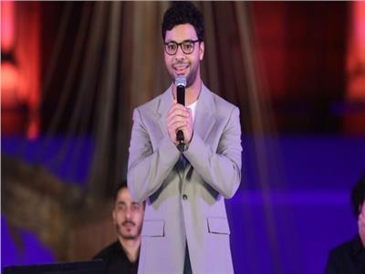 أحمد جمال يعبر عن وجدان الجيل الجديد في ثالي ليالي مهرجان السويس للغناء